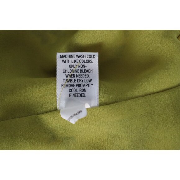 APT9 Mustard -purple Floral with Button Front & Elastic Hem Size PL - Picture 6 of 8